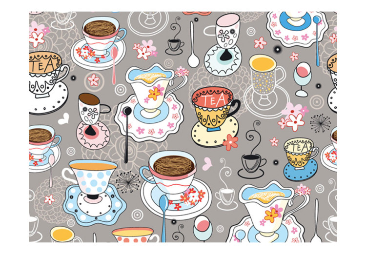 Photo Wallpaper Cups 60206 additionalImage 1