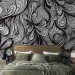Wall Mural Black and White Retro Vibe - Background in the Form of Fancy Ornaments 60806 additionalThumb 2