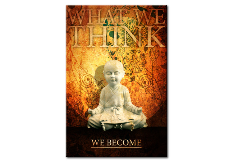 Canvas Print What we think, we become 64606