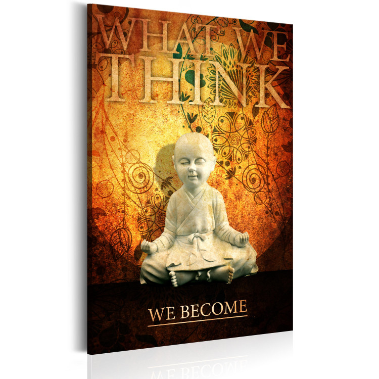 Canvas Print What we think, we become 64606 additionalImage 2