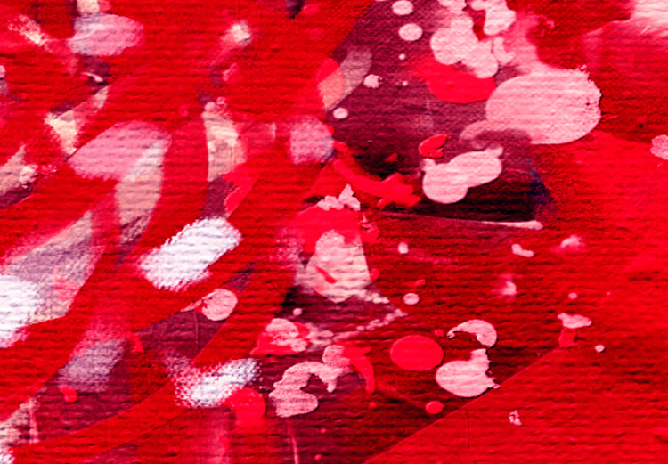 Canvas Crimson Flowers 90006 additionalImage 4