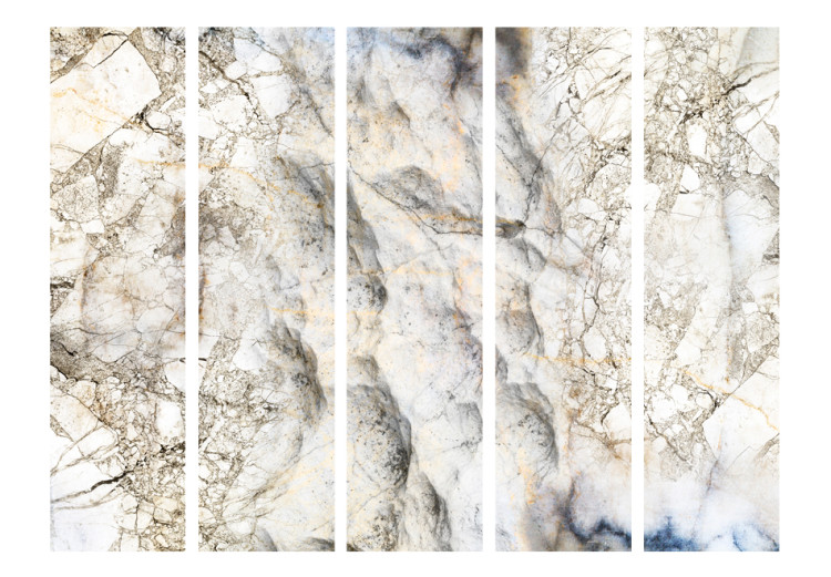 Room Divider Marble Puzzle II - stone texture of marble with a beige accent 96006 additionalImage 3