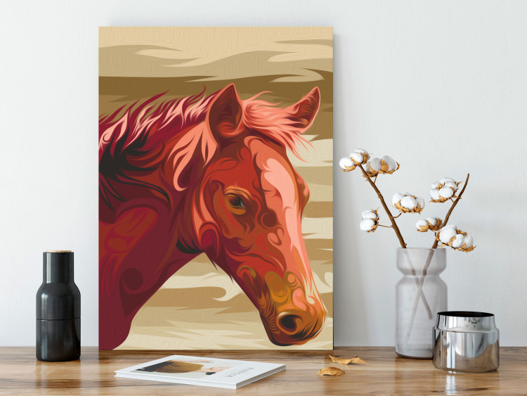 Paint by Number Kit Horse Portrait 107516 additionalImage 2