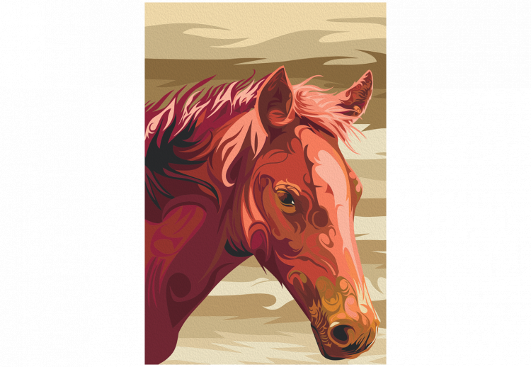 Paint by Number Kit Horse Portrait 107516 additionalImage 7