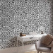 Modern Wallpaper Black and White Maze 108316 additionalThumb 5