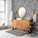 Modern Wallpaper Black and White Maze 108316 additionalThumb 10