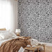 Modern Wallpaper Black and White Maze 108316 additionalThumb 4