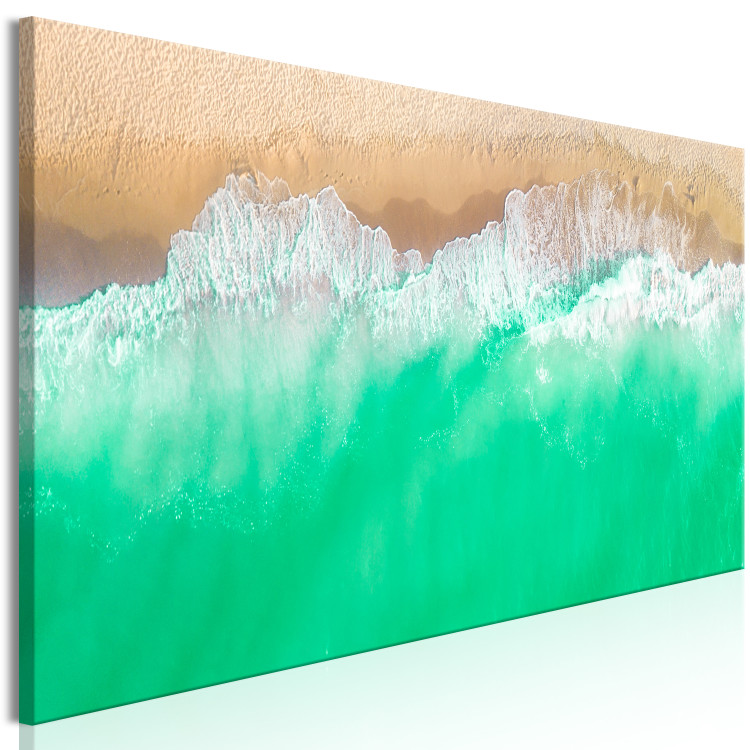 Canvas Print Coast (1 Part) Narrow Green 113816 additionalImage 2
