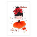 Poster I believe I can fly - girl in a poppy dress and English text 114416 additionalThumb 20