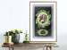 Wall Poster Sloth - brown mammal and tropical green leaves on a black background 116316 additionalThumb 15
