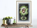 Wall Poster Sloth - brown mammal and tropical green leaves on a black background 116316 additionalThumb 21