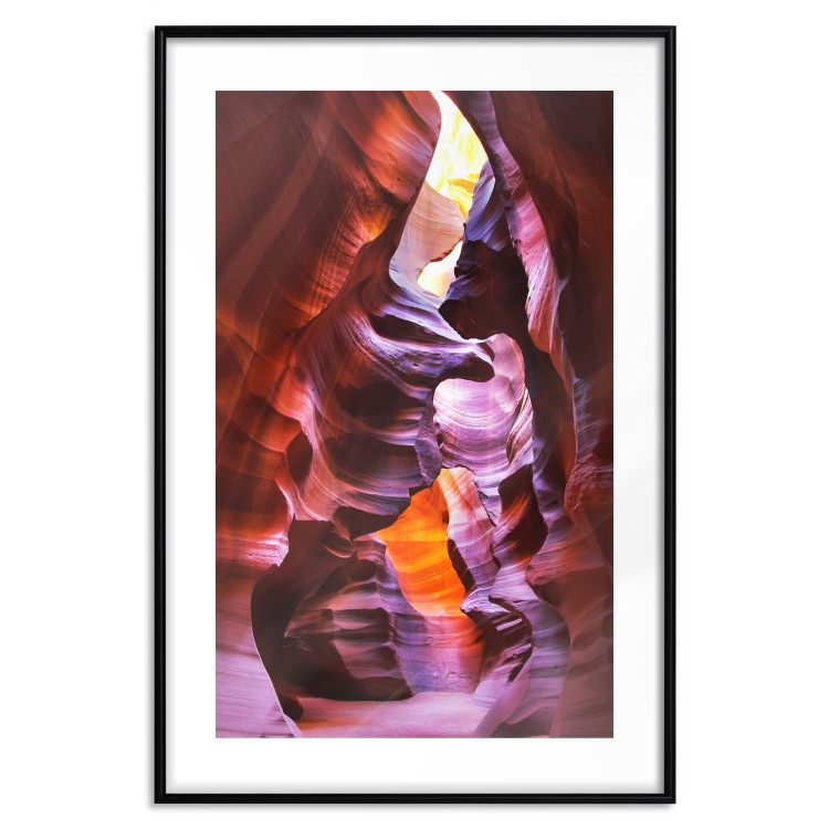 Poster Antelope Canyon - majestic nature landscape among tall rocks 116516 additionalImage 17