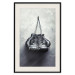 Wall Poster Boxing Gloves - black and white sporty composition in retro style 117016 additionalThumb 23