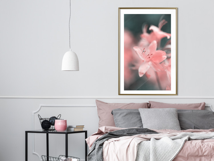 Poster Pastel Flowers - botanical composition with pink floral petals 121616 additionalImage 13