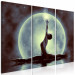 Canvas Art Print Lunar dancer - a ballerina theme against the background with moon 122916 additionalThumb 2