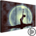 Canvas Art Print Lunar dancer - a ballerina theme against the background with moon 122916 additionalThumb 6