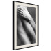 Poster Support - black and white photograph of human body on dark background 123616 additionalThumb 3