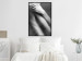 Poster Support - black and white photograph of human body on dark background 123616 additionalThumb 3
