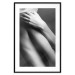 Poster Support - black and white photograph of human body on dark background 123616 additionalThumb 15