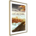 Poster Copper Mountains - mountain landscape against backdrop of clouds and sky 123816 additionalThumb 8