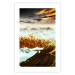 Poster Copper Mountains - mountain landscape against backdrop of clouds and sky 123816 additionalThumb 25