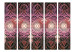 Folding Screen Harmony of Detail II (5-piece) - oriental Mandala in Zen style 124116 additionalThumb 3