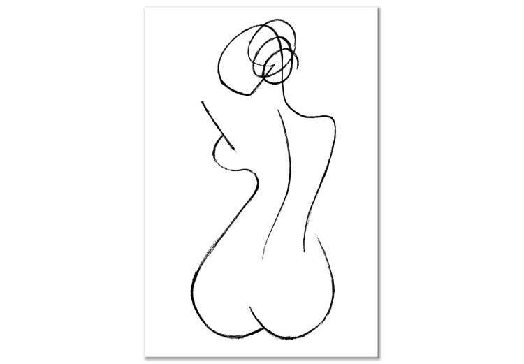Canvas Female Shapes (1 Part) Vertical 125516