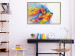 Wall Poster Lion in Colors - abstract colorful animal in artistic motif 127816 additionalThumb 5