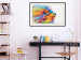 Wall Poster Lion in Colors - abstract colorful animal in artistic motif 127816 additionalThumb 24