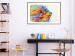 Wall Poster Lion in Colors - abstract colorful animal in artistic motif 127816 additionalThumb 13