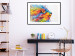 Wall Poster Lion in Colors - abstract colorful animal in artistic motif 127816 additionalThumb 23