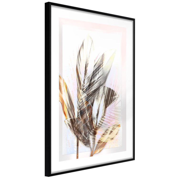 Wall Poster Memory - abstract composition of plants and flowers on light background 128016 additionalImage 8