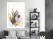 Wall Poster Memory - abstract composition of plants and flowers on light background 128016 additionalThumb 3