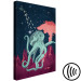 Canvas Cosmic Octopus (1-part) vertical - abstract composition 129116 additionalThumb 6