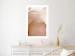 Poster Glittering Gust - texture of abstract orange sand 129716 additionalThumb 3