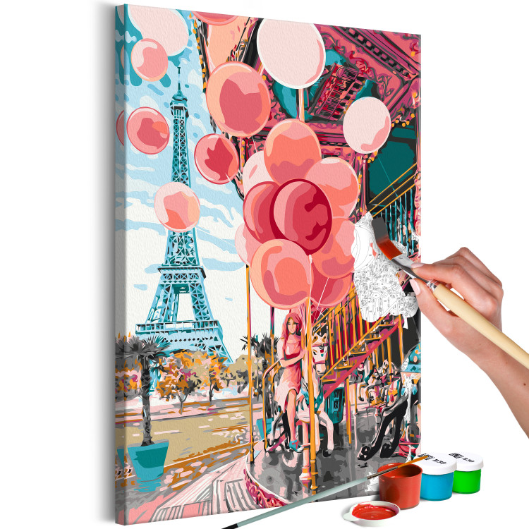 Paint by Number Kit Paris Carousel 132316 additionalImage 3