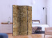 Room Divider Sunny Monolith (3-piece) - brown composition with wall texture 133516 additionalThumb 2