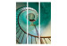 Room Separator Lighthouse - Stairs - turquoise spiral staircase 133816 additionalThumb 3