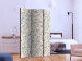 Folding Screen Spring Stir - fanciful pattern of plants and birds on a light background 133916 additionalThumb 2