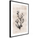 Wall Poster Oceanic Beauty - dark plant composition on a beige textured background 134516 additionalThumb 6