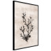 Wall Poster Oceanic Beauty - dark plant composition on a beige textured background 134516 additionalThumb 13