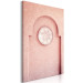 Canvas Pink Niche (1-piece) Vertical - Moroccan Arab architecture 134716 additionalThumb 2