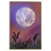 Poster Night in the Countryside - meadow landscape against a cosmic sky and bright moon 138216 additionalThumb 11