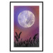 Poster Night in the Countryside - meadow landscape against a cosmic sky and bright moon 138216 additionalThumb 19