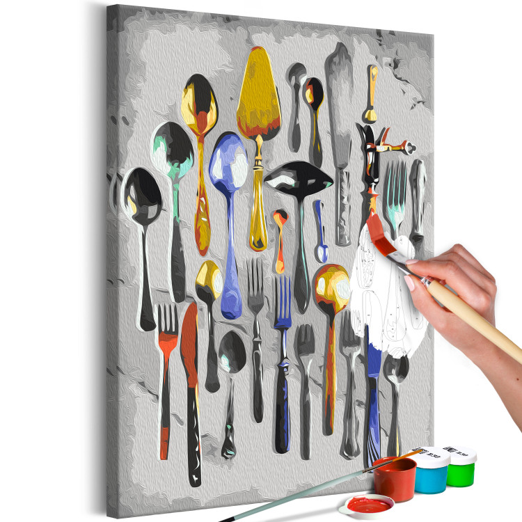 Paint by Number Kit Cutlery 143316 additionalImage 3