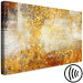 Canvas Print Golden Wildness (1-piece) Wide - abstraction in warm tones 143516 additionalThumb 6
