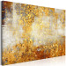 Canvas Print Golden Wildness (1-piece) Wide - abstraction in warm tones 143516 additionalThumb 2