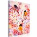 Paint by Number Kit Little Cuties - Funny Titmouse Jumping on Branches Among Flowers 144616 additionalThumb 6