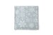 Decorative Velor Pillow Starry plants - white motifs depicted on a grey background velour 148516 additionalThumb 4