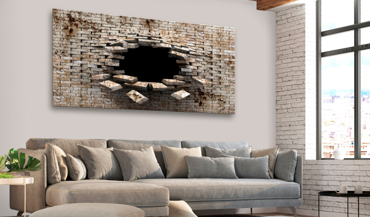 Large canvas print A Break in the Wall II [Large Format] 150816 additionalImage 5
